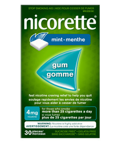 Nicorette Gum Mint 4mg