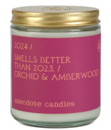 Bougie en pot en verre Anecdote Candles 2024