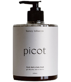 Picot Hand & Body Wash Honey Tobacco
