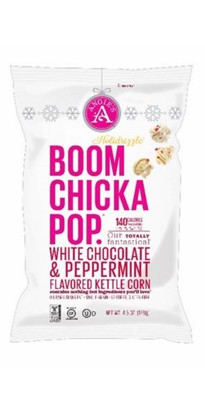 white chocolate peppermint popcorn angie's