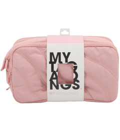 MYTAGALONGS Wave Cloud Cosmetic & Jewelry Multiuse Pouch Blush