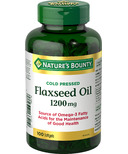 Nature's Bounty Flaxseed Oil