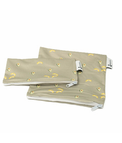 Micasso & Co Reusable Snack & Sandwich Bags Toast & Avocado