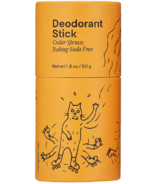 Meow Meow Tweet Deodorant Stick Cedar Spruce