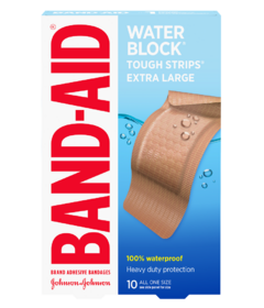 Band-Aid Tough Strips Waterproof Bandages