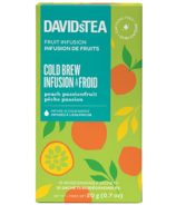 DAVIDsTEA Cold Brew Peach Fruit de la passion