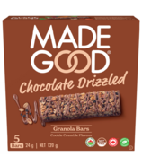 MadeGood Barres de granola recouvertes de chocolat, saveur crumble de biscuits