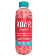 Infusion électrolyte bio à la fraise et à la noix de coco de ROAR Organic