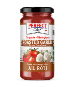 image of Perfect Chef Organic Roasted Garlic Pasta Sauce Mild with sku:337788