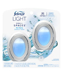 Febreze Light Small Spaces Light Air Freshener 2-Pack Sea Spray