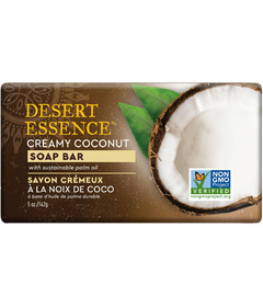 Desert Essence Soap Bar Creamy Coconut