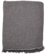Tofino Towel Co. The Capella Bed Cover Throw Grey