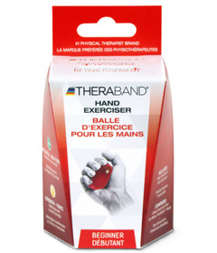 TheraBand Hand Exerciser Beginner Red