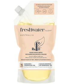 Freshwater Farm Hand Wash Refill Mandarin + Cedarwood Oil
