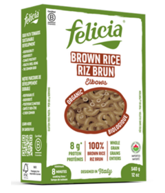 Felicia Organic Brown Rice Elbows