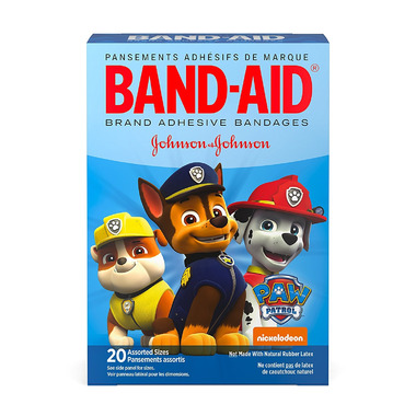 Buy Band-Aid Brand Adhesive Bandages Paw Patrol at