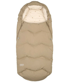 Voksi Sleeping Bag/Footmuff Explorer Dark Seasheall Sand