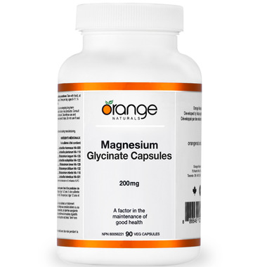 Orange Naturals Magnesium Glycinate Orange Naturals Magnesium Glycinate