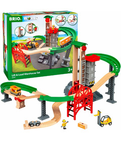 BRIO Lift & Load Warehouse Set