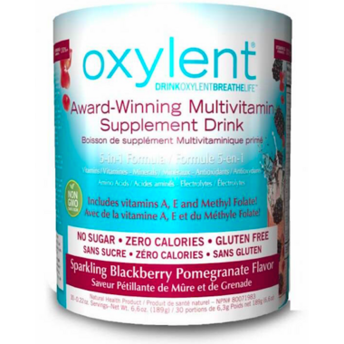 Oxylent Blackberry Pomegranate Canister Powder Oxylent Blackberry Pomegranate Canister Powder
