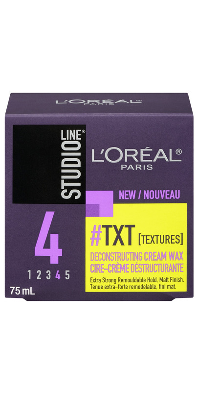 Buy L Oreal Studio Line Txt Deconstructing Cream Wax At Well Ca