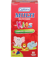 Option+ Multivitamines pour enfants