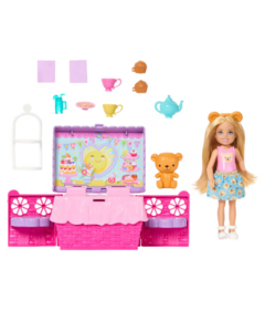 Barbie Family & Friends Club Chelsea Pop-Up Tea Party Playset