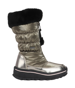 Pajar Kids Toboggan Zip Up Waterproof Boots Gold