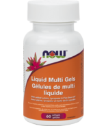 NOW Foods Liquid Multi Gels with Flax Oil Softgels
