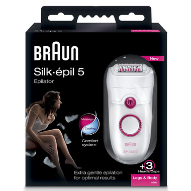 Braun Silk-épil 5 5-516 Epilator for Beginners 1 each, Men's