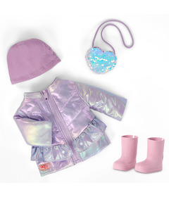 Our Generation Outfit Wintery Glam Puffer Coat