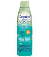 Coppertone Mineral Pure & Simple Kids Sunscreen Spray SPF 50 
