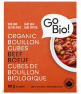 GoBIO ! Cubes de Bouillon Bio au Bœuf