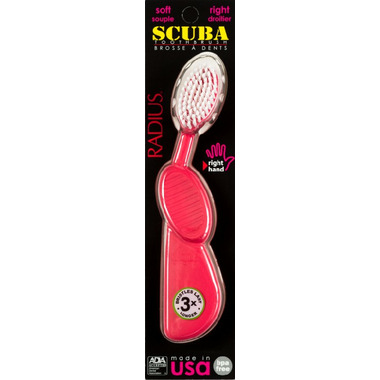 Radius Scuba Toothbrush Right Handed Radius Scuba Toothbrush Right Handed