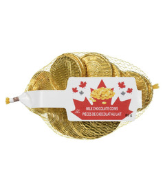 Crest Milk Chocolate Coins in Net Large