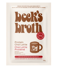 Beck's Broth Protein Bone Broth Chai Latte
