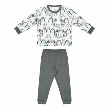 Buy Nest Designs Organic Cotton Two-Piece PJ Set Penguin Love at