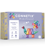 Mini ensemble de tuiles Connetix Pastel