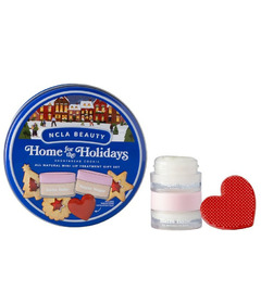 NCLA Beauty Mini Home for the Holidays Lip Care Trio Tin Gift Set