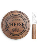 Final Touch Cheese Board With Knife Set