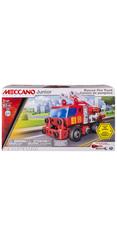 Camion de pompier Meccano junior - Meccano