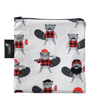 Colibri Reusable Snack Bag Large in Beavers