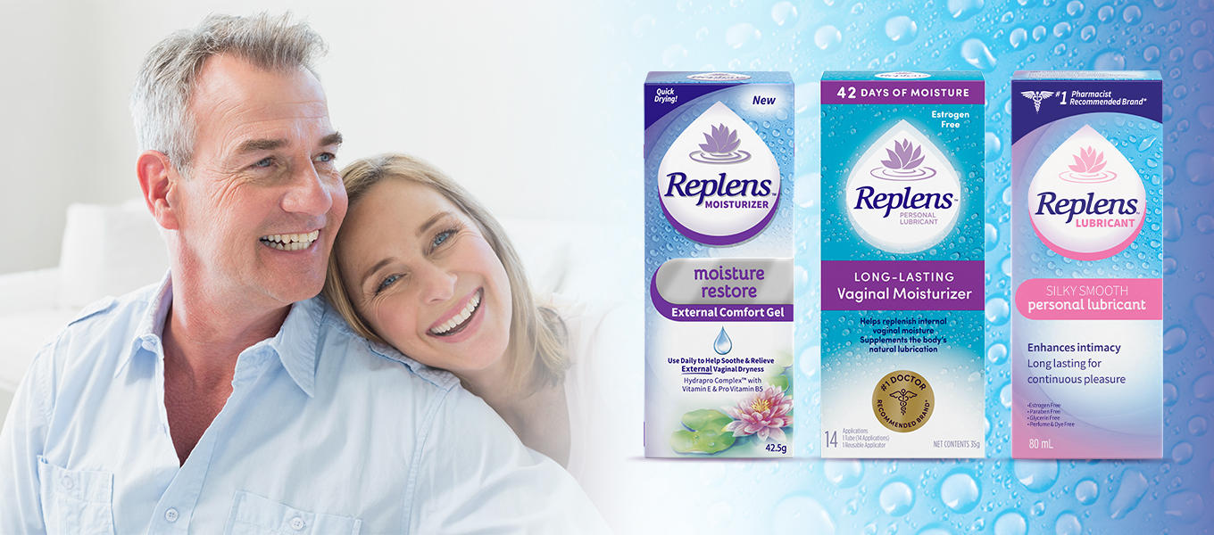 couple with Replens products
