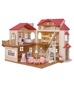 Calico Critters Red Roof Country Home Gift Set