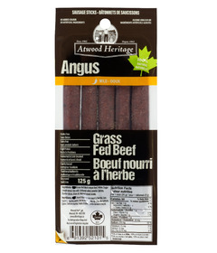 Atwood Heritage Angus Grassfed Beef Sticks Mild