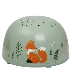 A Little Lovely Company Projector Light Forest Friends