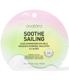 Avatara Aloe Shimmering Eye Gels Soothe Sailing