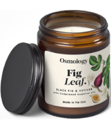 Osmology Fig Leaf Soy Wax Candle Black Fig Vetiver & Cedarwood