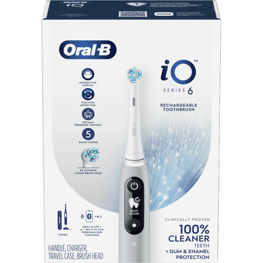 Buy Oral-B iO Series 6 Rechargeable Toothbrush Grey at Well