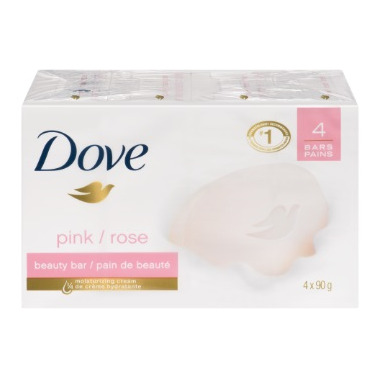 dove pink beauty bar